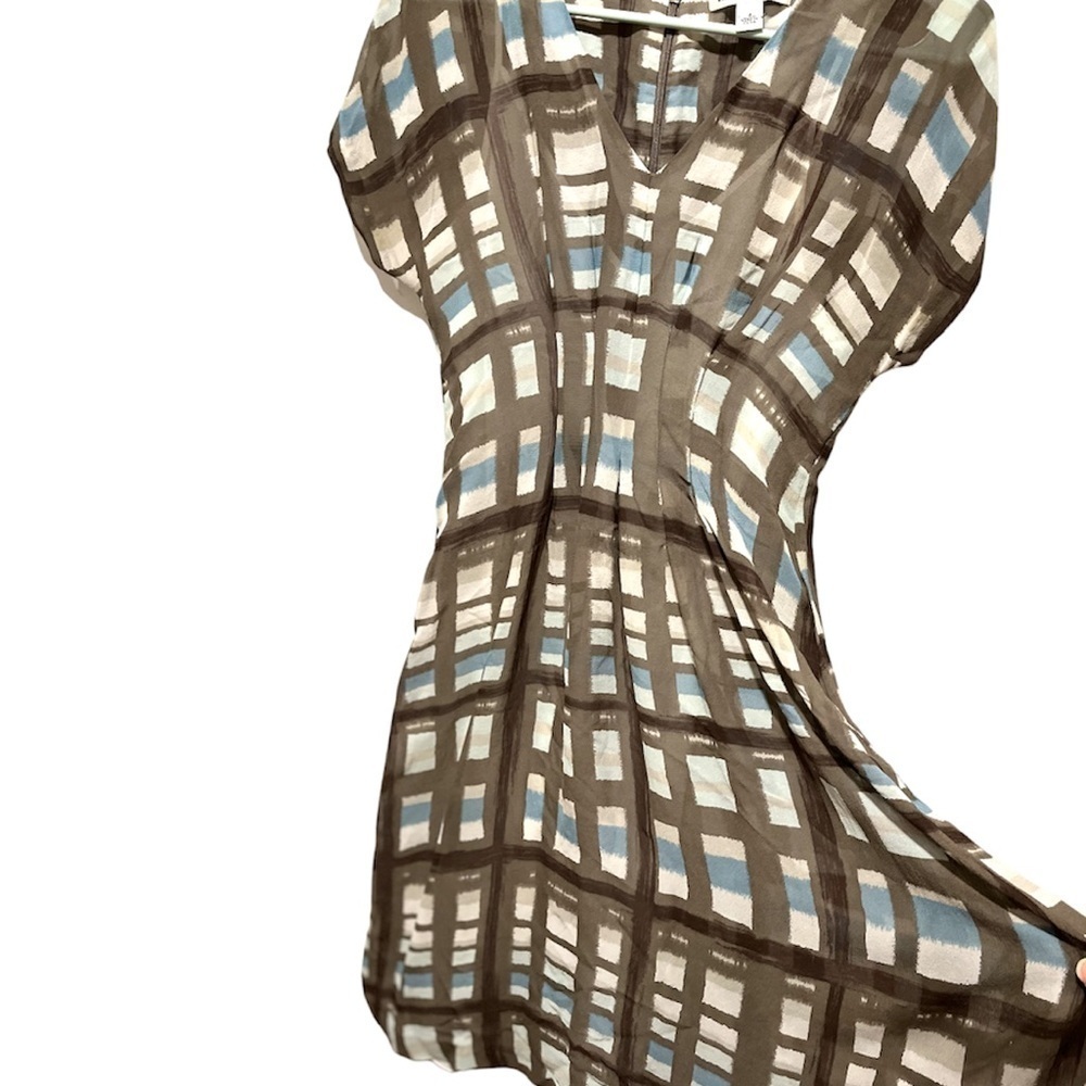 Banana Republic Abstract Pleated Dress - Picture 6 of 11